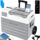 Compressor Koelbox elektrisch - Coolbox - Frigobox - 52L - Grijs